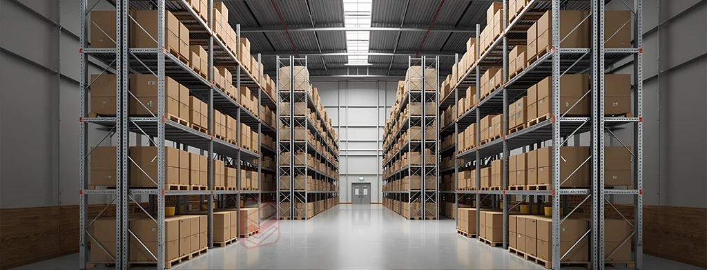 Металлические стеллажи для склада фото в интерьере - Стеллажин